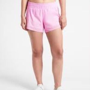 athleta mesh racer shorts